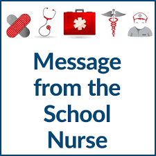 Message from the School Nurse