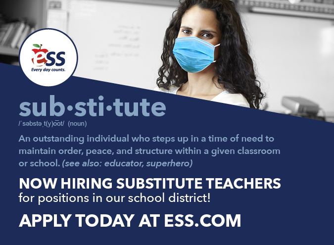 Substitute Recruiting Flyer