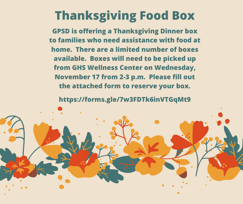 Thanksgiving Food Box