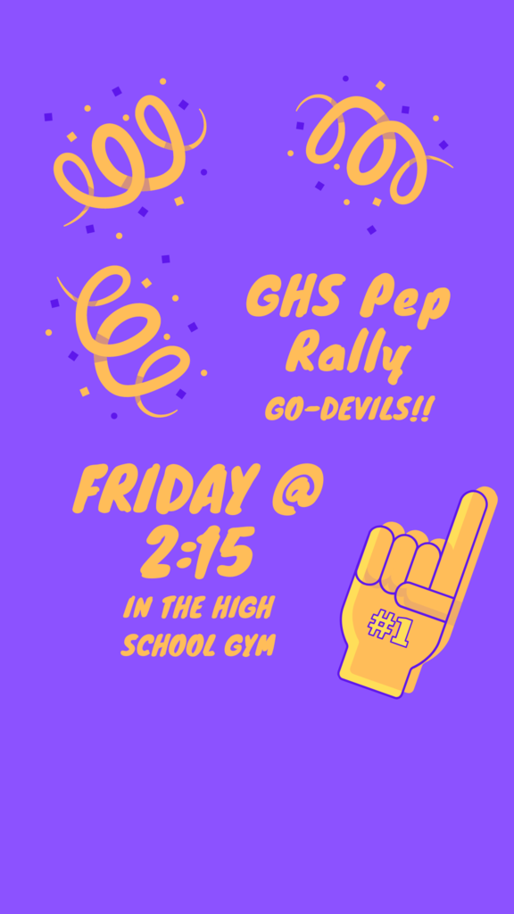 Pep Rally Friday!
