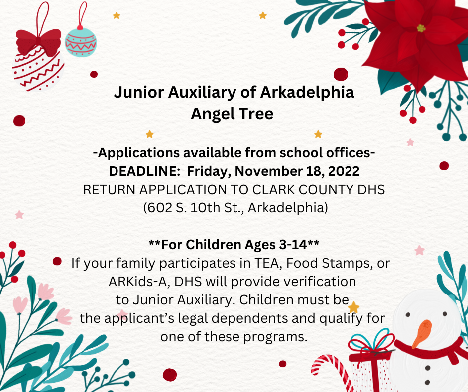 2022 Angel Tree Information!