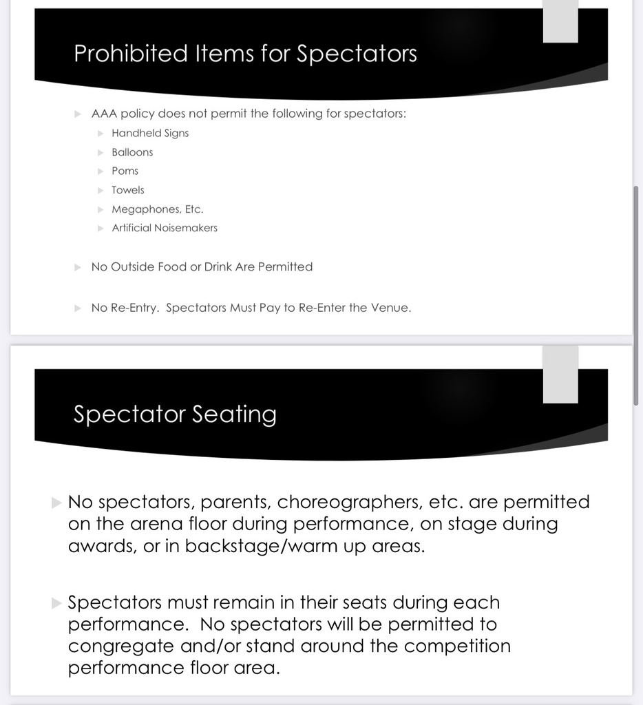 Spectator Information