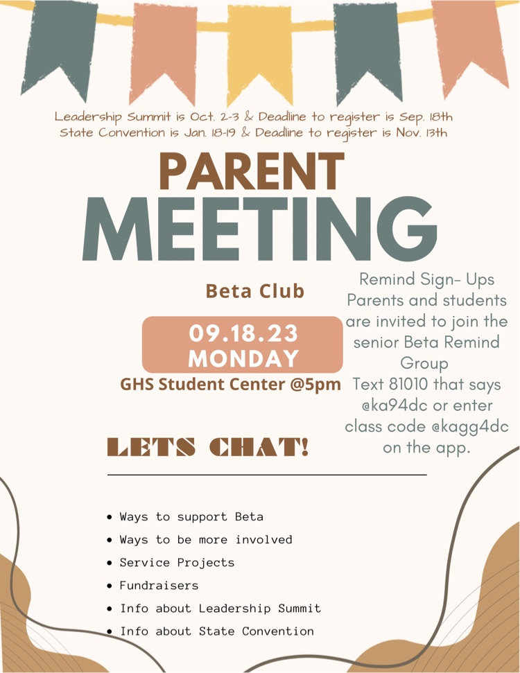 Beta Meeting